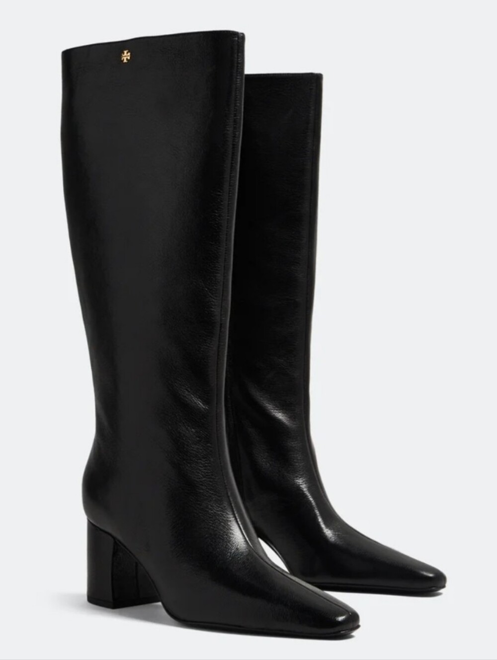 TORY BURCH New Banana Tall Leather Boot - Wide Calf - 12M